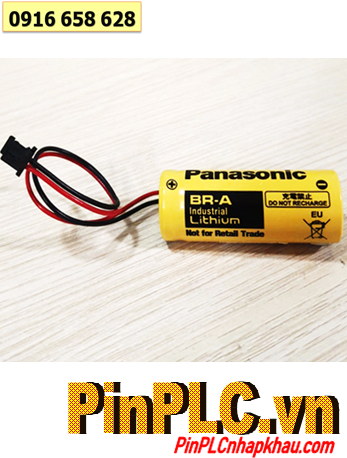 Panasonic BR-A (Zắc DF1.35), Pin nuôi nguồn Panasonic BR-A lithium 3v 1800mAh /Xuất xứ NHẬT